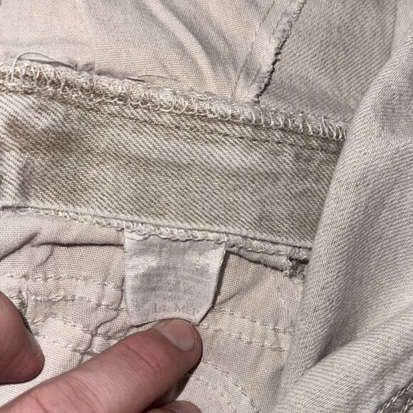 Vintage Lee women’s jeans light wash size 14 medium white wash style classic 90s - Picture 11 of 11